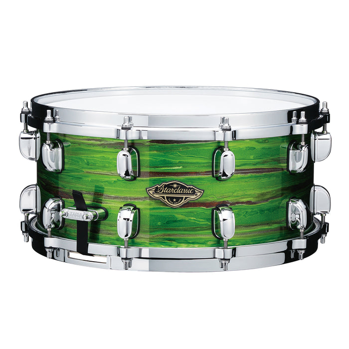 TAMA Starclassic Walnut/Birch Snare Drum 14" x 6,5" Lacquer Shamrock Oyster/Chrome HW
