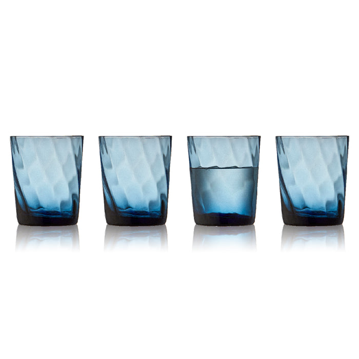 Lyngby Glas Water glasses 4 pcs. Vienna 300 ml blue 30188