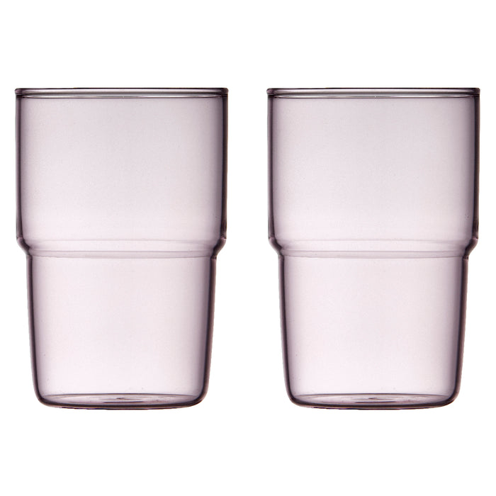 Lyngby Glas Torino beverage glasses 400 ml 2 pieces pink 30199