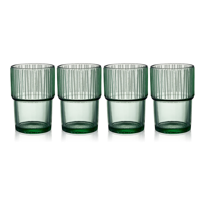 Bitz Kusintha glasses 4 pcs. 380 ml Green 30676