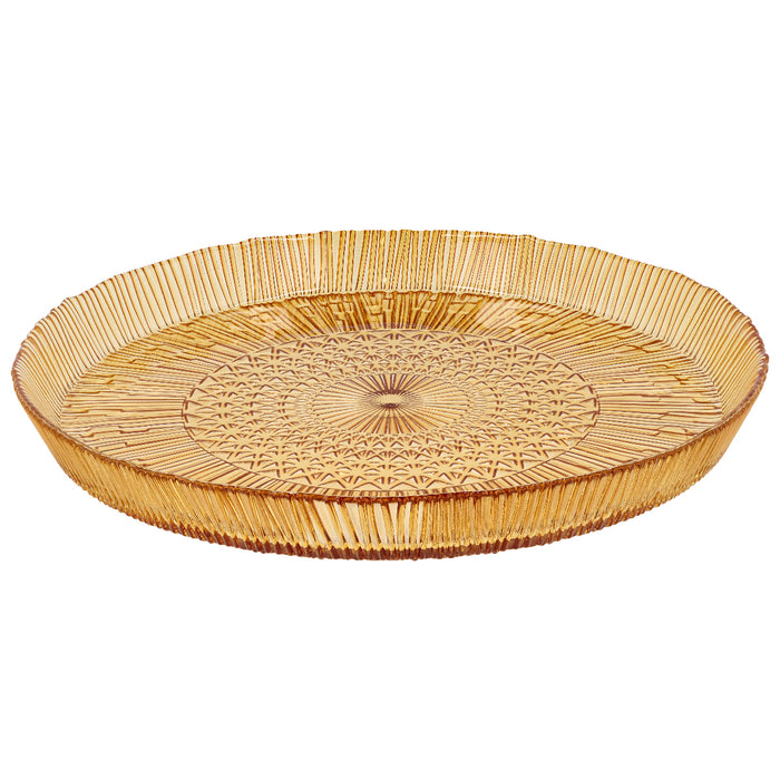 Bitz Kusintha 30 cm serving dish Amber 30682