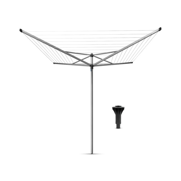 Brabantia TopSpinner 50m grey garden dryer for concrete 310843