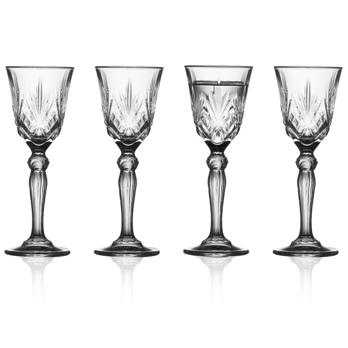 Lyngby Glas Melodia crystal glass glasses 50 ml 4 pieces 31133