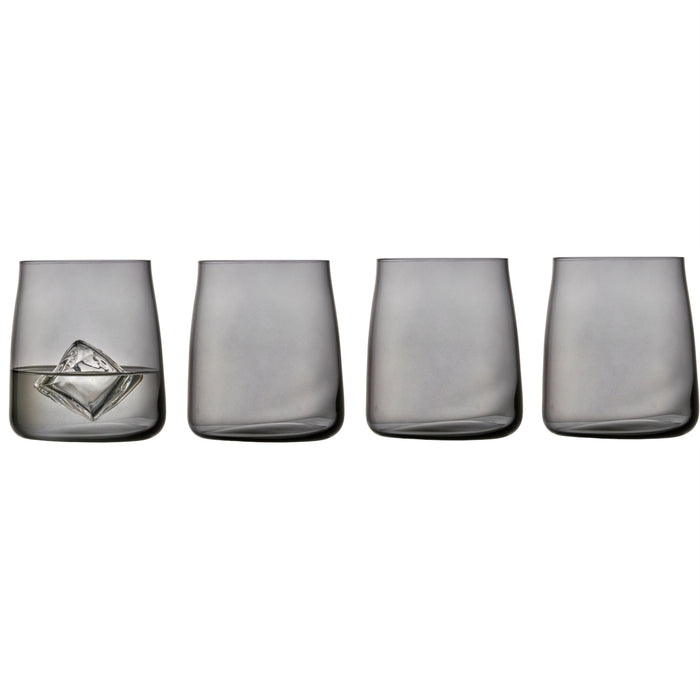 Lyngby Glas Smoke crystal glass water glasses 420 ml 4 pieces 31568