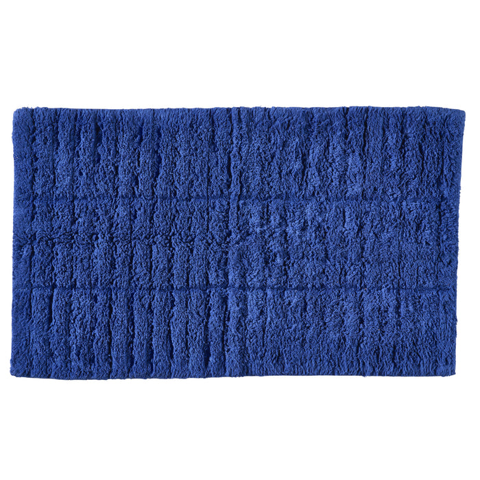 Zone Denmark Bathroom rug 50 x 80 cm Tiles Indigo Blue 31574