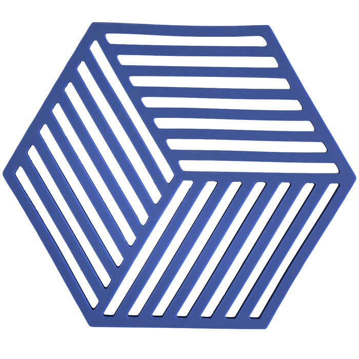 Zone Denmark Hexagon Indigo Dish Pad 31597