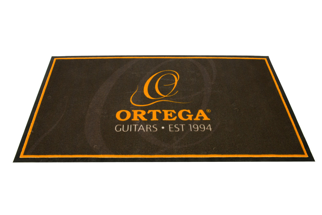 ORTEGA Anti-Slip Stage Rug - 140 x 80 cm Black/Logo