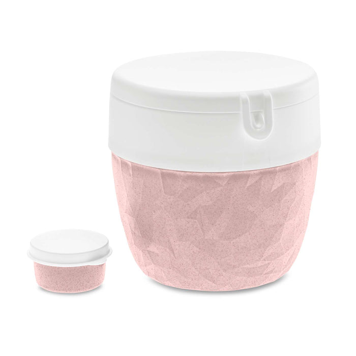 Koziol Bento Club organic pink container 3198669