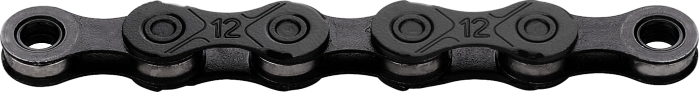 KMC Unisex – Adult X12 BlackTech Black 126 Links with ML EK