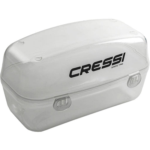 Cressi Protective Box for Masks, Clear, Large
