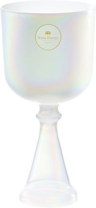 MEINL Sonic Energy Crystal Singing Chalice 5.5" - A4/Brow Chakra/440 Hz - Creamy