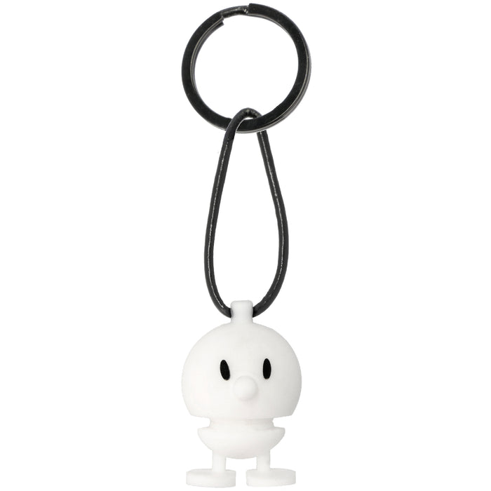Hoptimist Bumble key ring white 32286