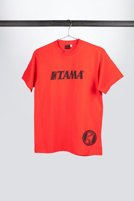 Tama t-shirt in red with logo on chest