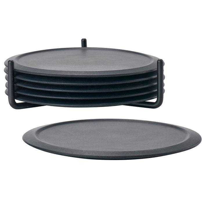 Zone Denmark Singles black 330303 glass coasters