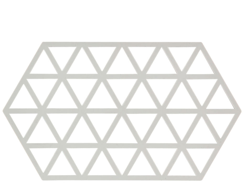 Zone Denmark Triangles 24 cm dish tray light grey 330313
