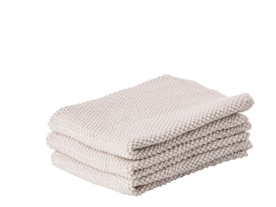 Zone Denmark Kitchen cloths 3pcs light gray 330411