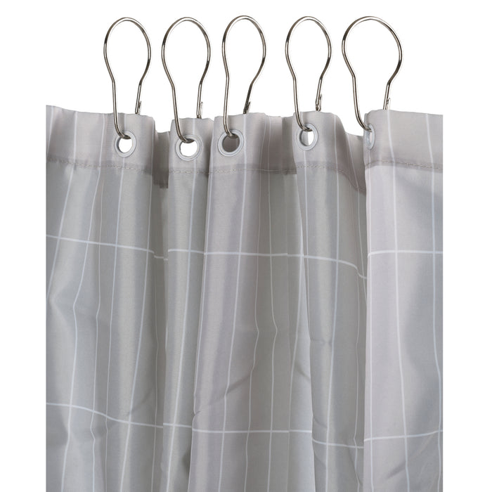Zone Denmark Shower curtain pendants 12 pcs. Silver 330535