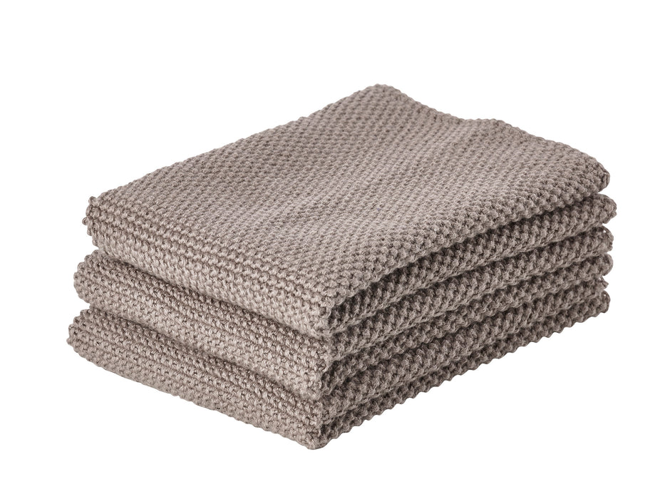 Zone Denmark Kitchen cloth 3 pieces Taupe 331242
