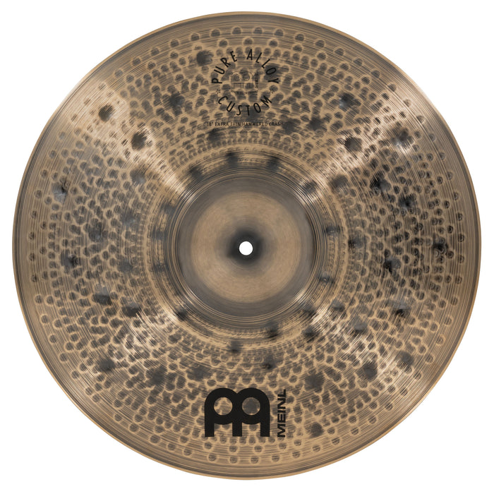 MEINL Cymbals Pure Alloy Custom Extra Thin Hammered Crash - 18"