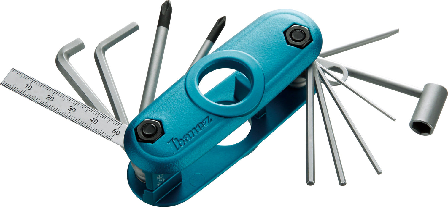 IBANEZ Multi Tool Aqua Blue Matte 11 Tools in 1