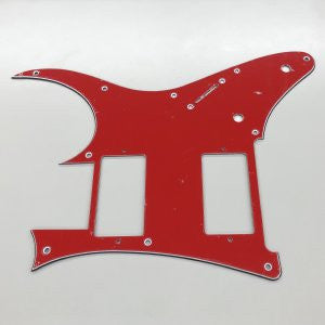 IBANEZ Pickguard für GRG - 3 ply red/white/black