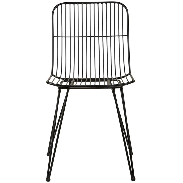 Villa Collection Svale Black metal chair 341357