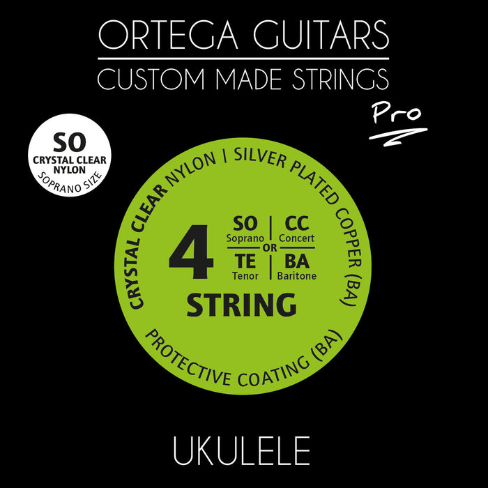 ORTEGA Custom Made Strings Pro String Set - Ukulele 4 String