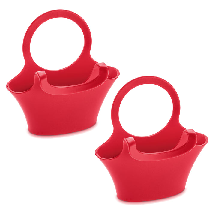 Koziol Jessi multifunctional cup container 2 pieces raspberry 3499583