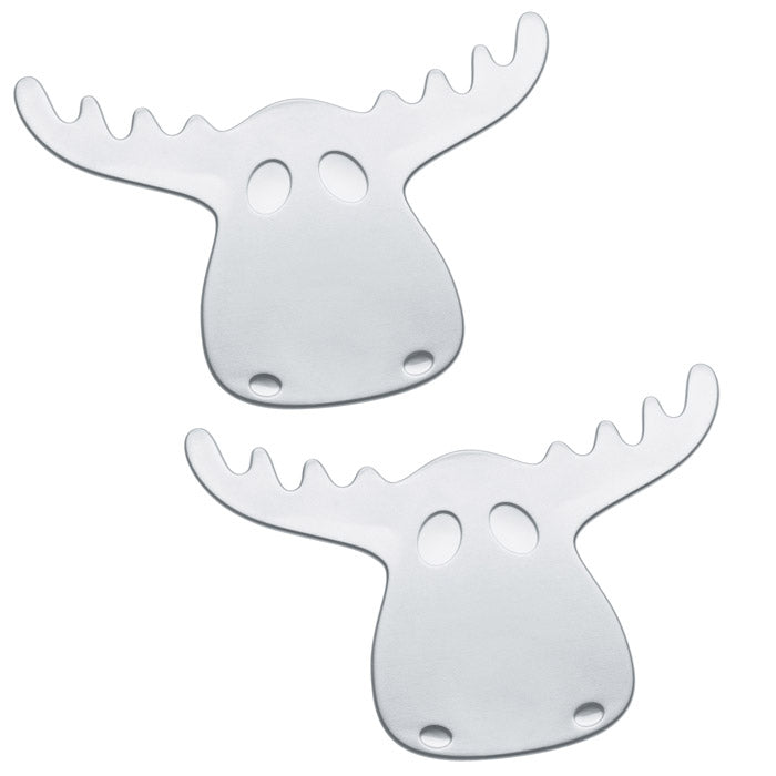 Koziol Rudolf cup holders 2 pieces silver 3542014