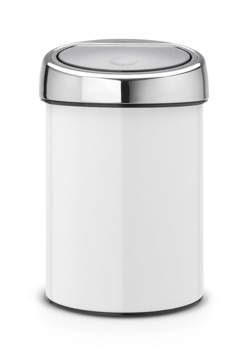Brabantia Touch Bin 3l white 364488