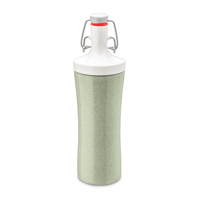 Koziol Plopp To Go Organic Green Water Bottle 3796314