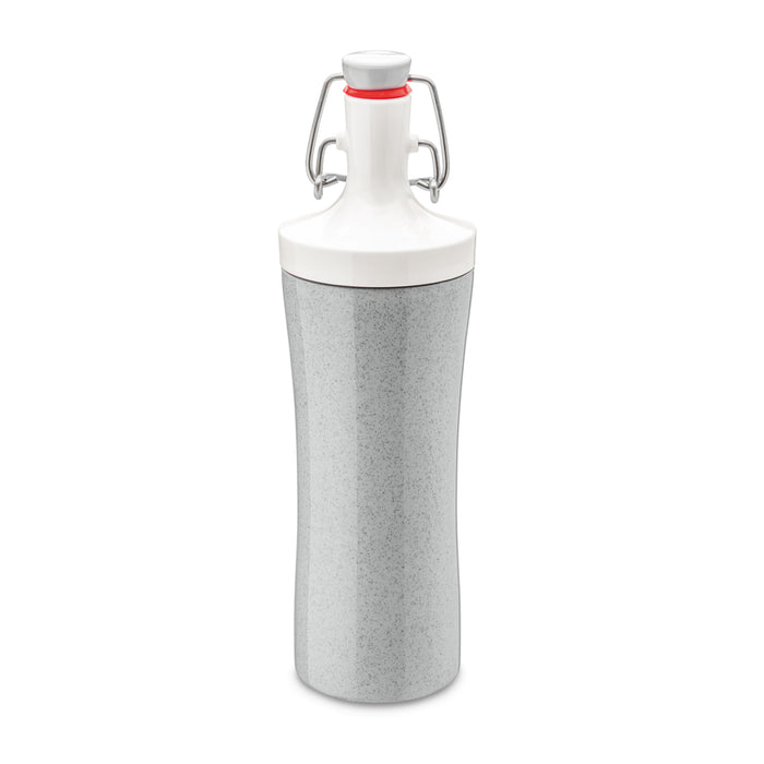 Koziol Plopp to go Organic grey water bottle 3796316