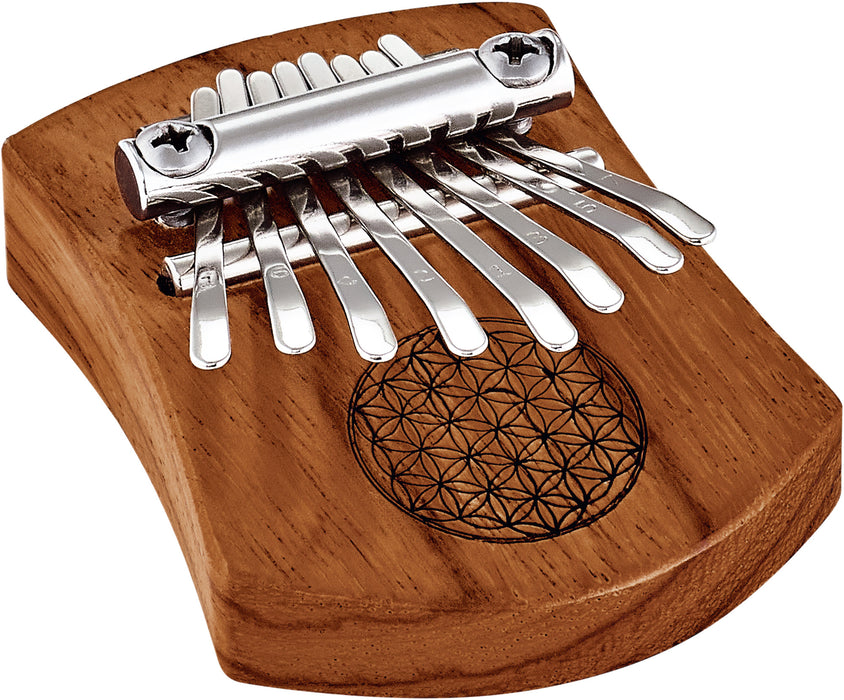 Meinl Sonic Energy Solid "Flower of Life" Mini Kalimba - 8 notes / Red Zebrawood