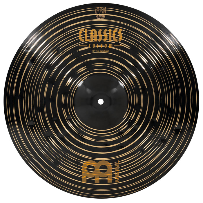 MEINL Cymbals Classics Custom Dark Thin Crash - 18"