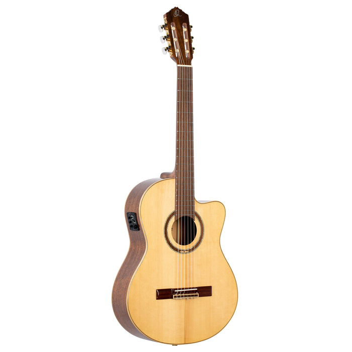 ORTEGA Performer Series 4/4 Classical Guitar 6-String - Natural + Gig Bag