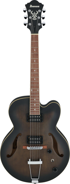 IBANEZ Artcore AF Hollowbody Guitar 6-String - Transparant Black Flat