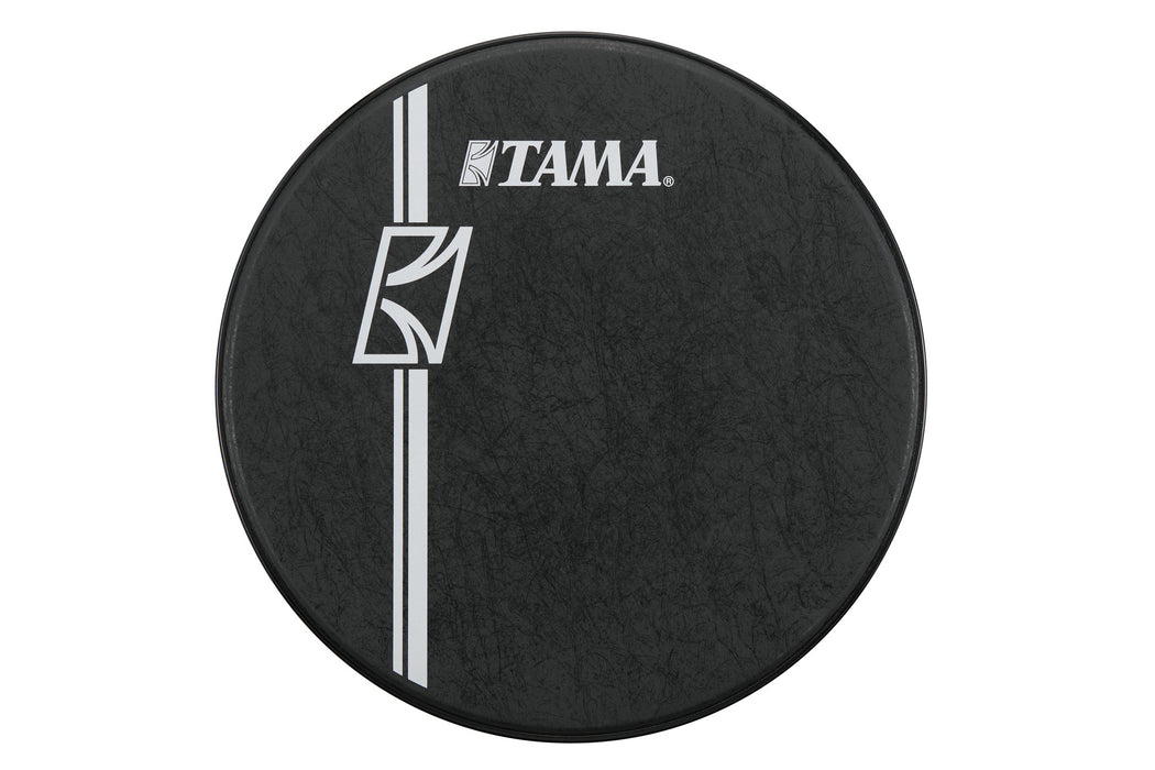 TAMA 22" Fell Reso Black Fiber - Weisses Logo