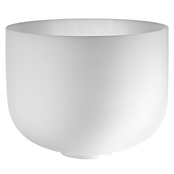 MEINL Sonic Energy 12" Crystal Singing Bowl, Note G3, 440 Hz, Throat Chakra