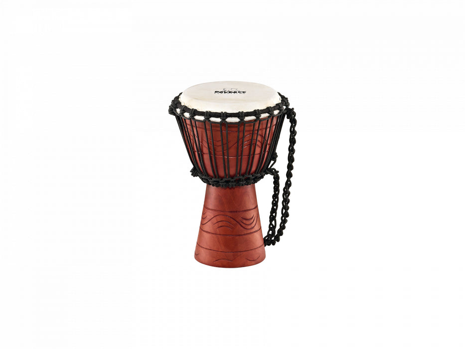 NINO Percussion Water Rythm Series Original African Style Rope Tuned Wood Djembe - 7"