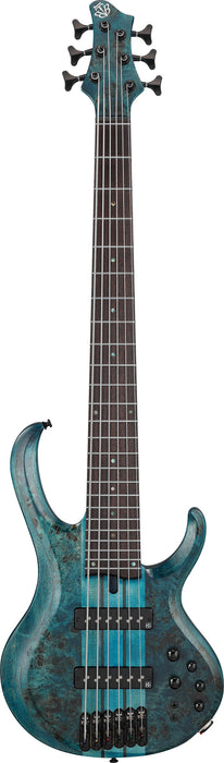 IBANEZ BTB Electric Bass 6-String - Cosmic Blue Low Gloss
