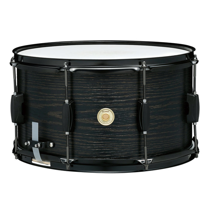 TAMA Woodworks Snare Drum 14" x 8" - Black Oak Wrap