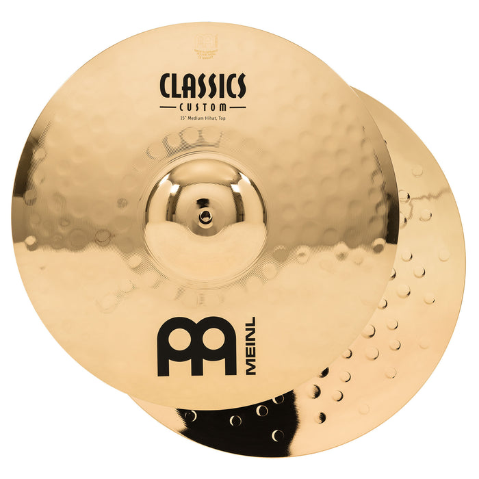 MEINL Cymbals Classics Custom Brilliant Medium Hihat - 15"