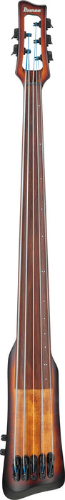 IBANEZ Bass Workshop Upright Bass 5-String - Mahogany Oil Burst + Gig Bag & TAMA Roadpro Stand