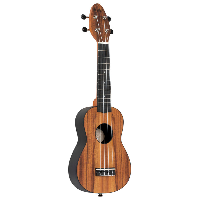 KEIKI K3 Series Soprano Ukulele Set - Acacia Natural / ABS