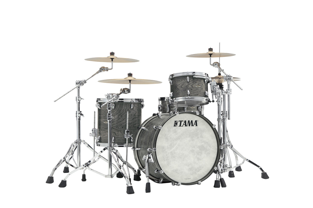 TAMA STAR Walnut Shell Kit 3 pcs - Satin Charcoal Japanese Sen/Chrome HW