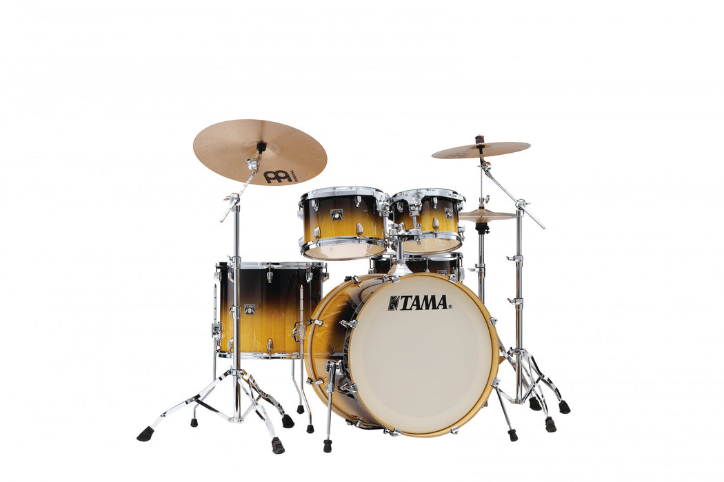 TAMA Superstar Classic Shell Kit 5 pcs - Gloss Lacebark Pine Fade/Chrome HW
