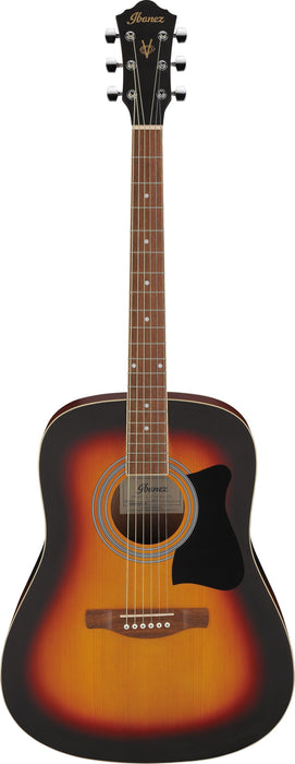 IBANEZ Acoustic Jam Pack 6-Str Open Pore Vintage Sunburst Incl. Bag, Strap, Tuner, Picks