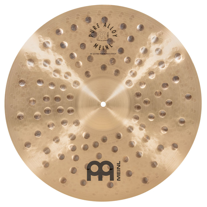 MEINL Cymbals Pure Alloy Extra Hammered Crash - 20"