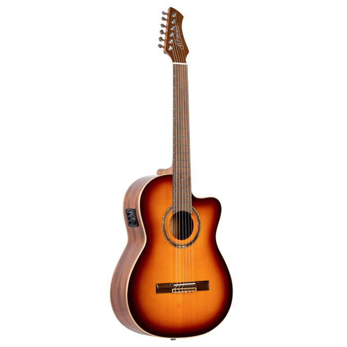 ORTEGA Performer Series 4/4 Classical Guitar 6-String - Sunburst + Gig Bag