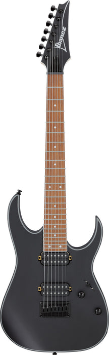 IBANEZ RG Electric Guitar 7-String - Black Flat